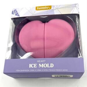 New Lumie Heart Shape Novelty Ice Mold Cube silicone mold large heart skincare